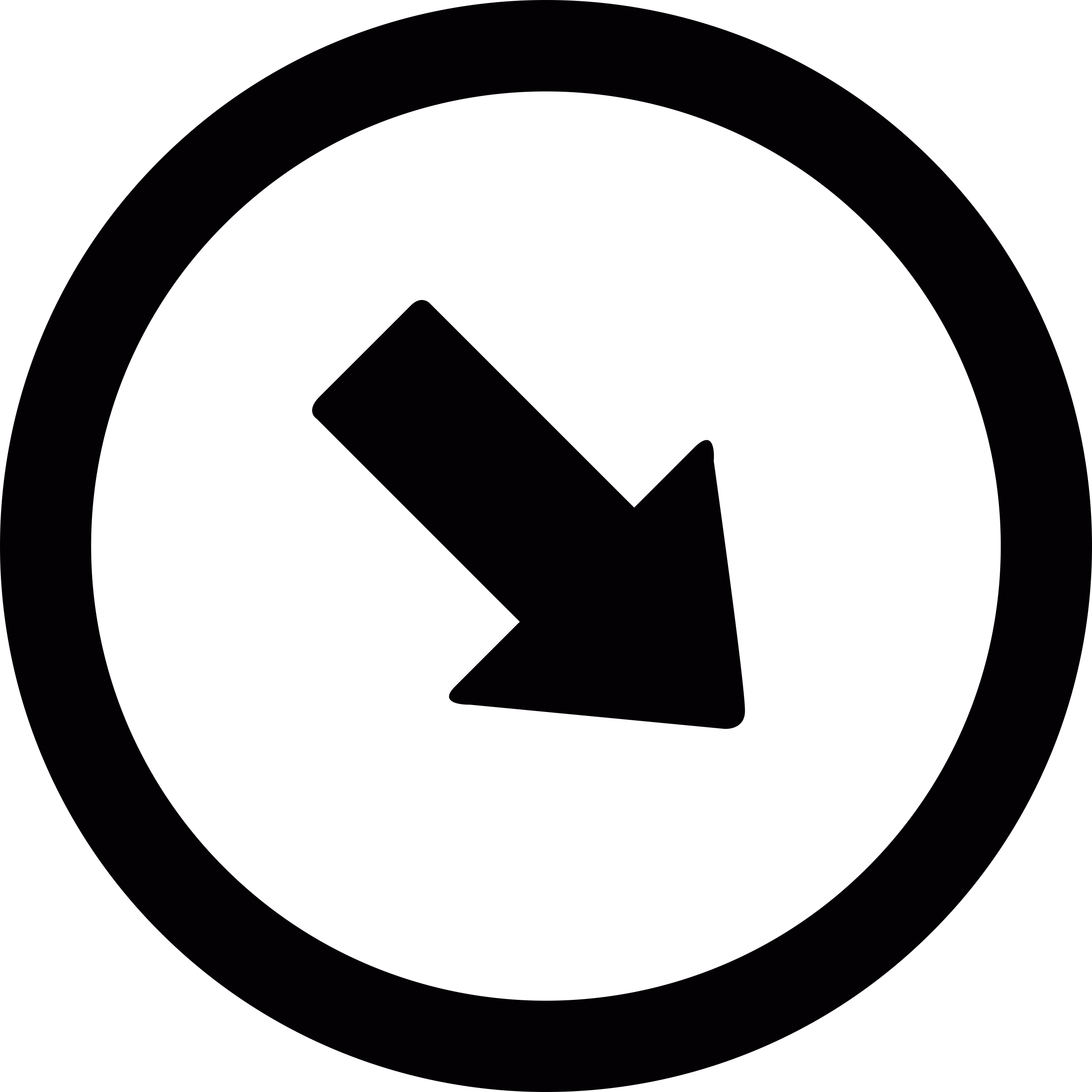 Arrow Pointing To Bottom Right Corner Sketch Svg Vector Free Vectors